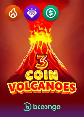 3 Coin Volcanoes de 3Oaks en MegaFaraón