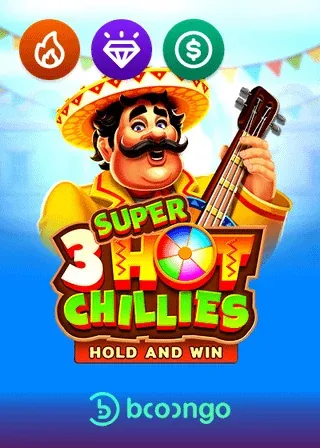 3 Super Hot Chillies de 3Oaks en MegaFaraón