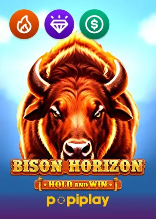 Bison Horizon Hold and Win de Popiplay en Mega Faraón